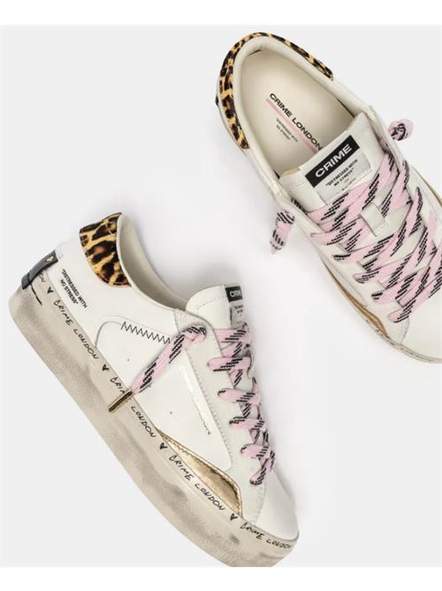 DISTRESSED10 CRIME LONDON | 25072AA8WHITE